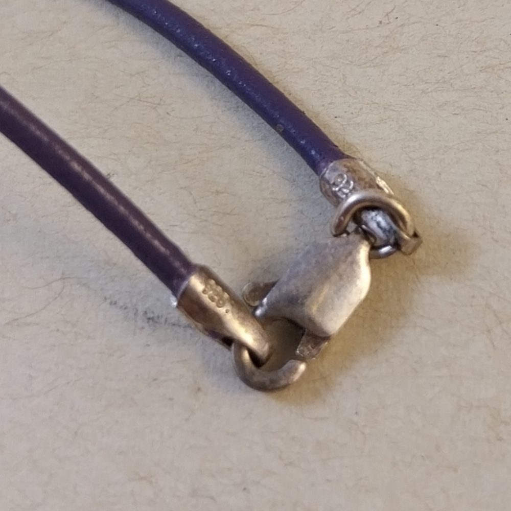 Purple Pendant Necklace - Picture 8 of 11